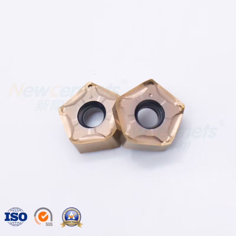 Pnmu090508 Carbide Fast Feed Milling Insert Wholesale Face Milling Cutter