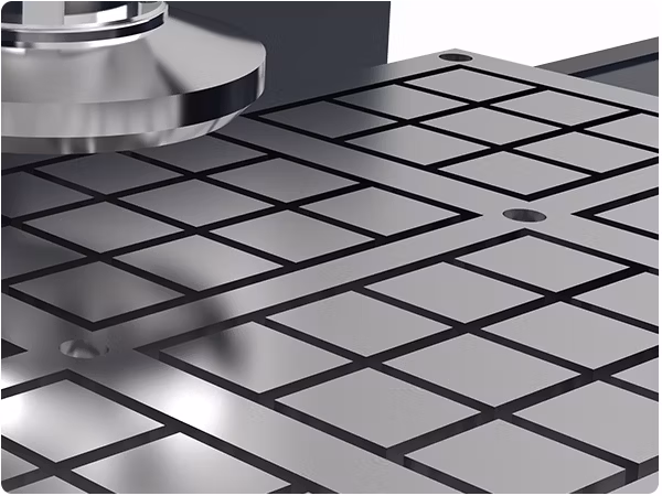 High Precision CNC Plate Mill Machine Tool Metal 3 Axis Vertical Milling Machine