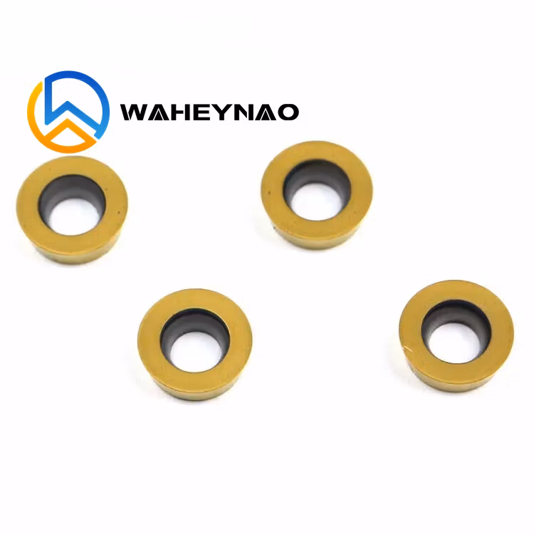 Waheynao High Efficiency Carbide Inserts Rpmw Milling Cutting Insert for Face Cutter