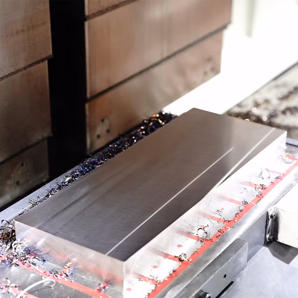 High Precision CNC Plate Mill Machine Tool Metal 3 Axis Vertical Milling Machine