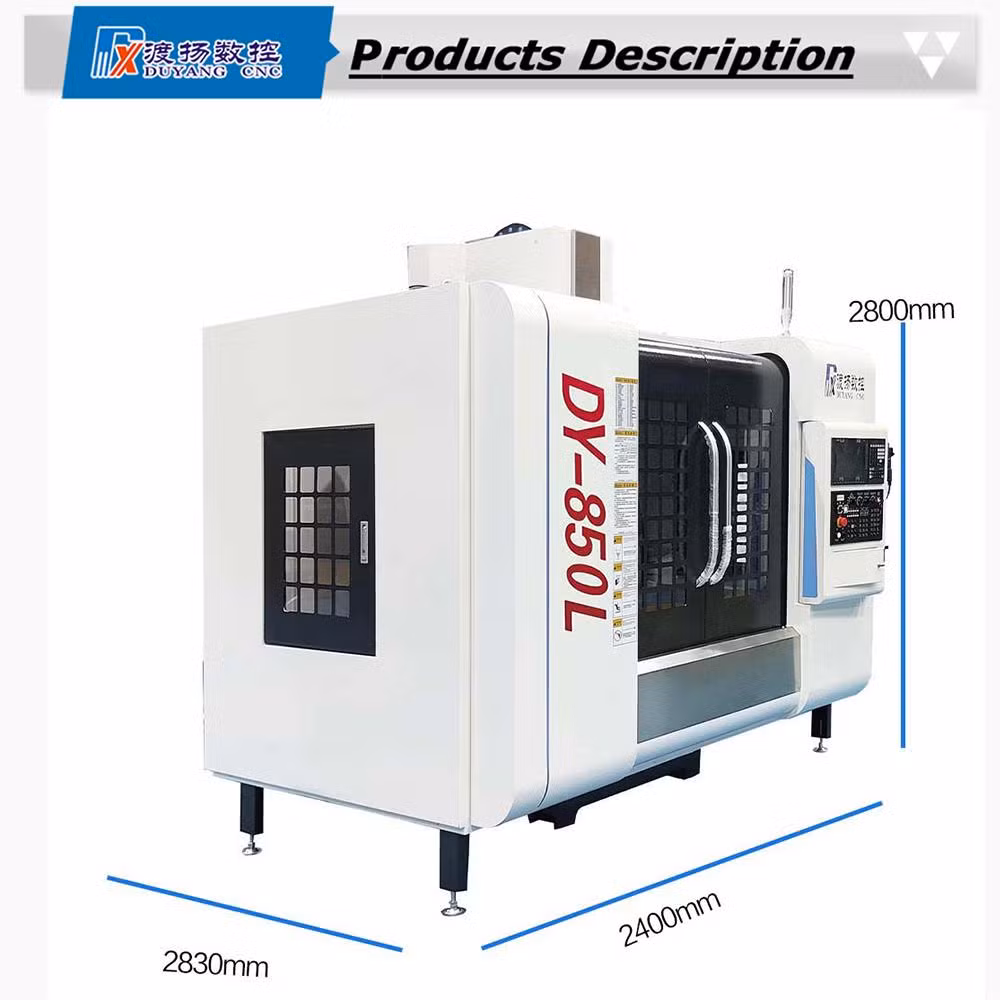 Heavy-Cutting 3 Axis CNC Vertical Machining Center 850L/Milling Machine/Horizontal Machining Center/Lathe/Mould Machine/Cutting Machine