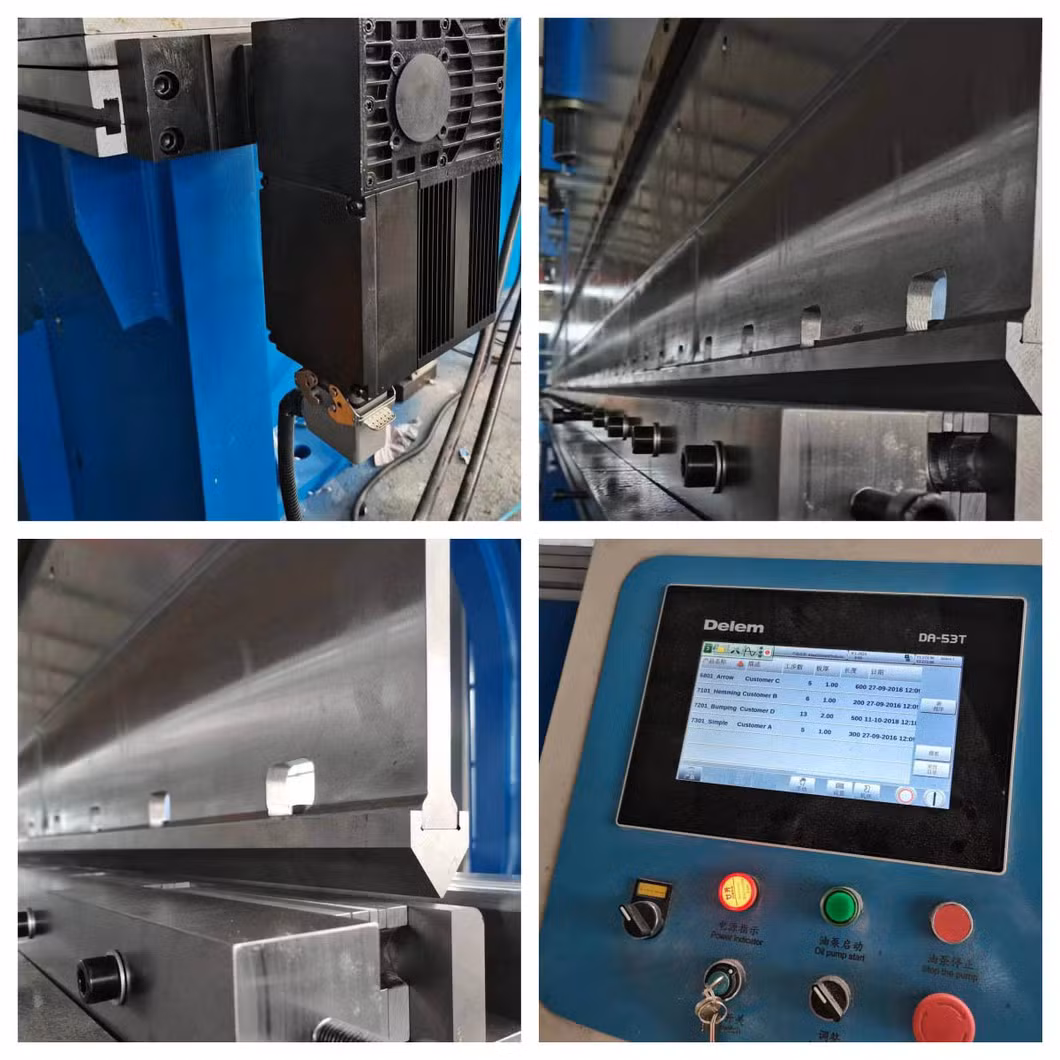 High Precision Manufacturing Road Light Poles CNC Tandem Press Brake Machine Hydraulic Press Brake Machine with CE ISO Certification