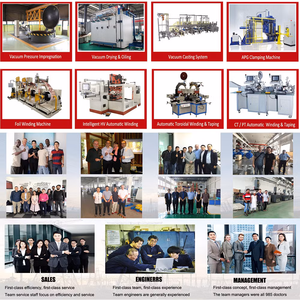 Epoxy Resin Processing Vacuum Casting Plant for Dry-Type Transformer, Current and Voltage Transformer