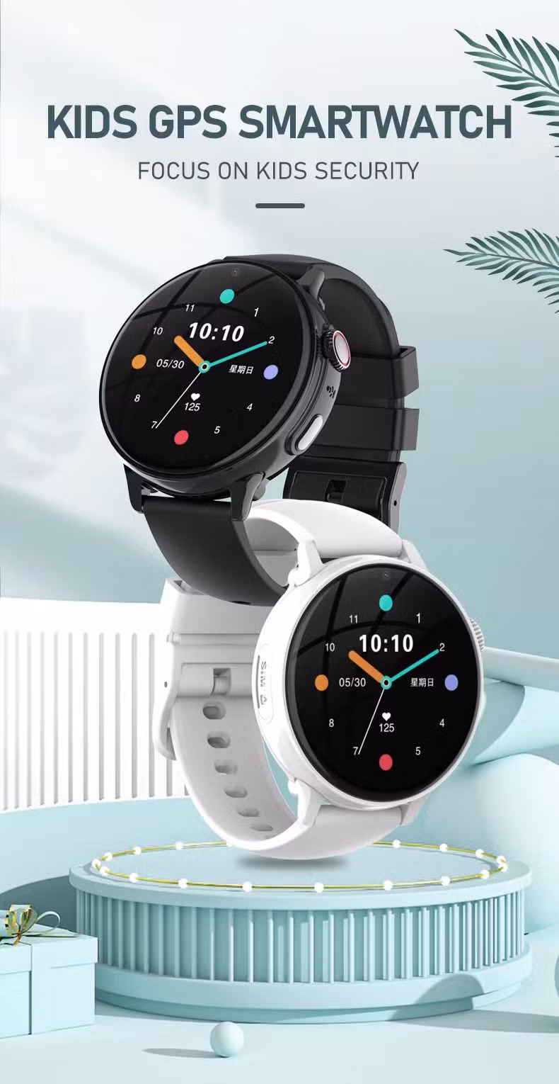 Waterproof Qy15 Kids&prime; Smartwatch 2024 - 1.32&quot; Color Touch Screen, 240280 Pixels, Asr3603s, GSM, 4G, Face Recognition, Safety Monitors