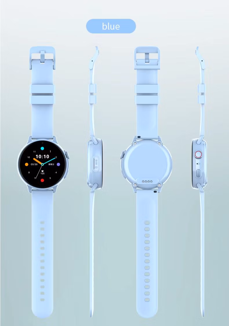 Waterproof Qy15 Kids&prime; Smartwatch 2024 - 1.32&quot; Color Touch Screen, 240280 Pixels, Asr3603s, GSM, 4G, Face Recognition, Safety Monitors