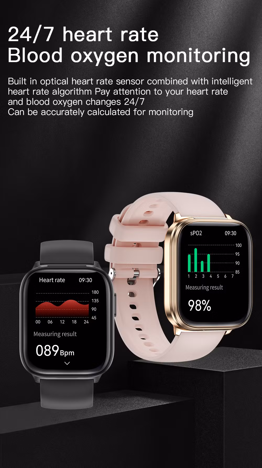 Portable 2024 Tws Wireless Bluetooth 5.0 Earphones Smart Watch Mobile Phone Accessories