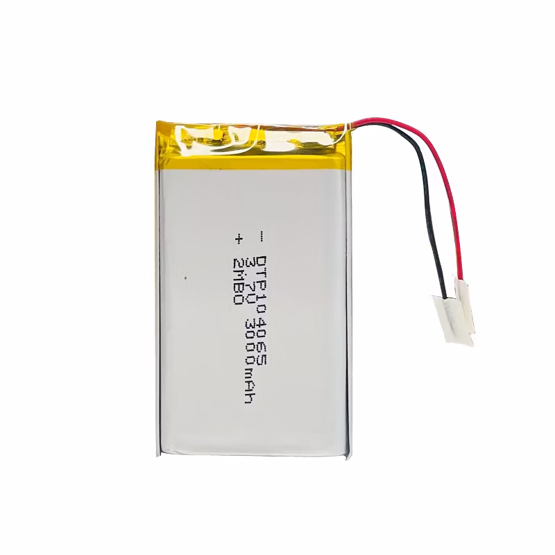 Rechargeable Dtp104065 3.7V 3000mAh Li Polymer Battery for 3c Product