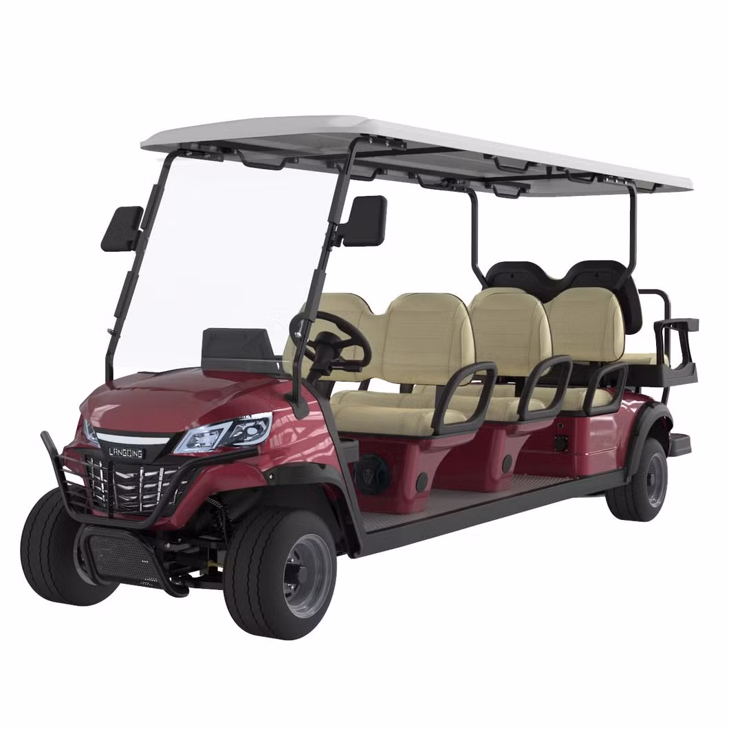 New Affordable off-Road 6+2-Seater Luxury Sightseeing Car Electric Golf Cart