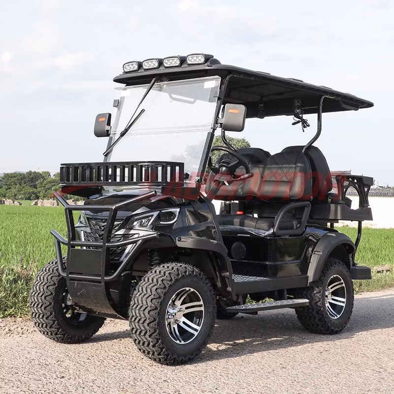 Affordable 4 Seater Street Legal 60V 72V Electric Golf Cart for Easy Transport