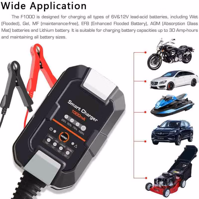Lithium 12V Discharger LiFePO4 Car 24V with Chargers Li Ion Computerised 36V Golf Cart 3.2V Fast Portable 10A a Battery Charger