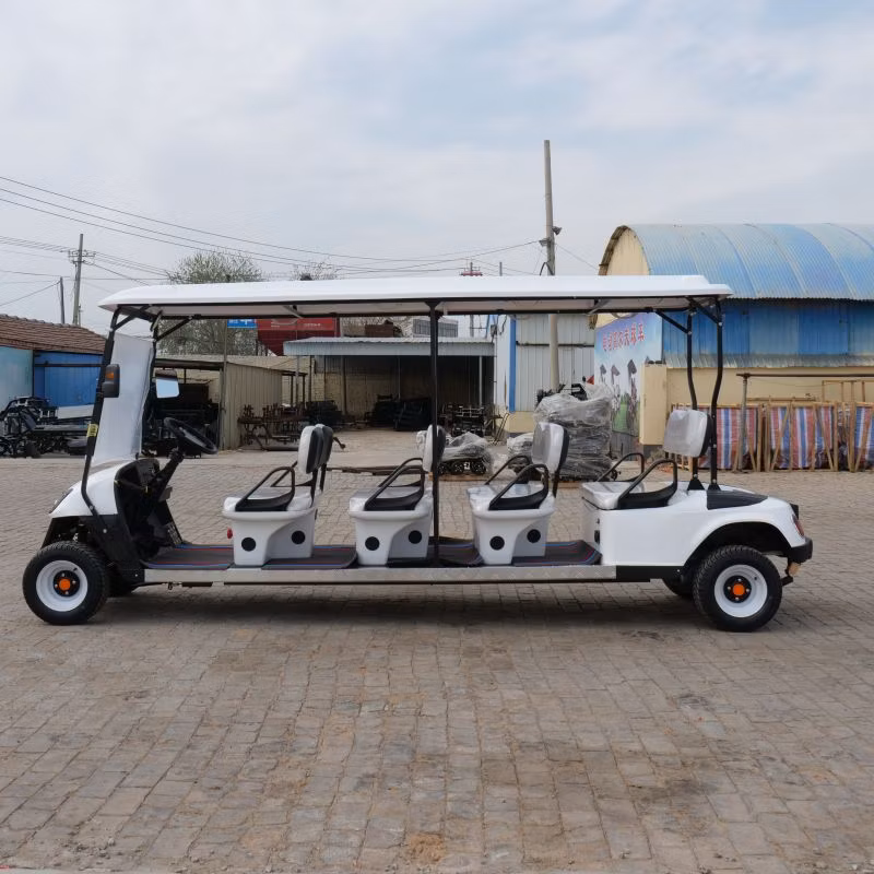 Sturdy and Durable Made in China Shipment Via Container Readily Maintained Long Battery Life 8 Seater Custom Golf Cart