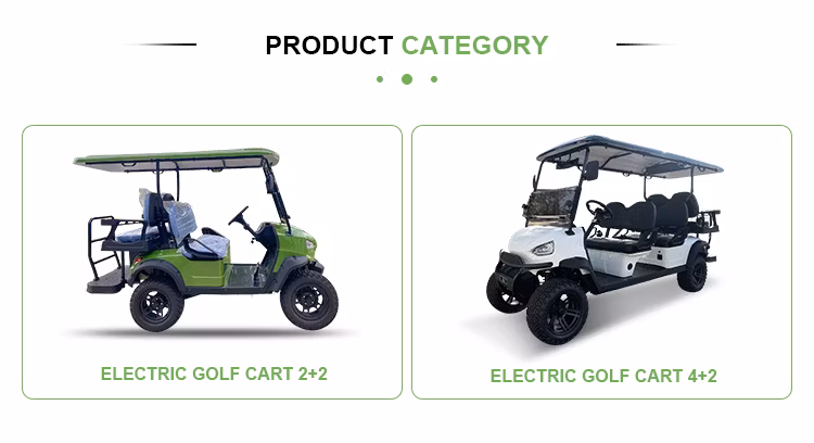 5kw/7.5kw AC Motor Single Seat Lsv Electric Golf Cart off Road 4 X 4