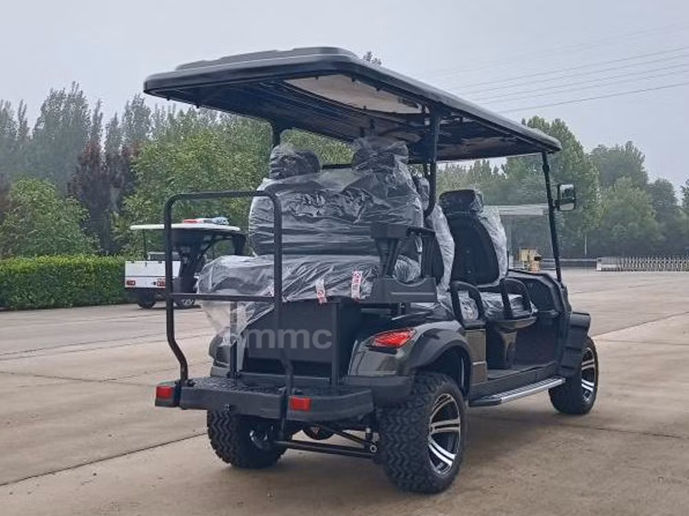 Custom Made New Model Comfortable Folding Golf Scooter 4 Seat Club Sightseeing Golf Car 48/60/72V off-Road Electric Golf Carts