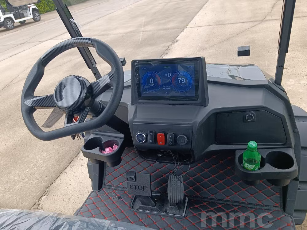 Custom Made New Model Comfortable Folding Golf Scooter 4 Seat Club Sightseeing Golf Car 48/60/72V off-Road Electric Golf Carts