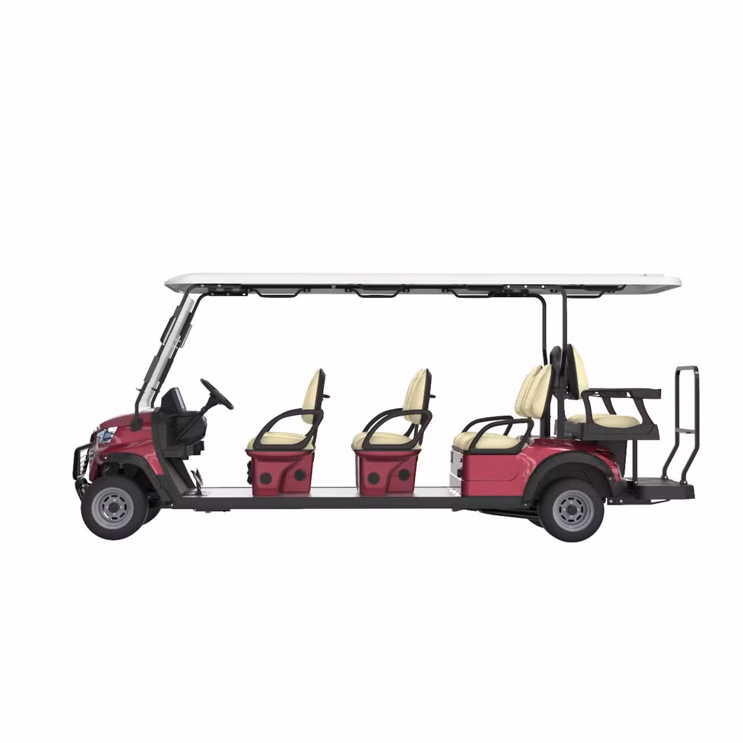 New Affordable off-Road 6+2-Seater Luxury Sightseeing Car Electric Golf Cart