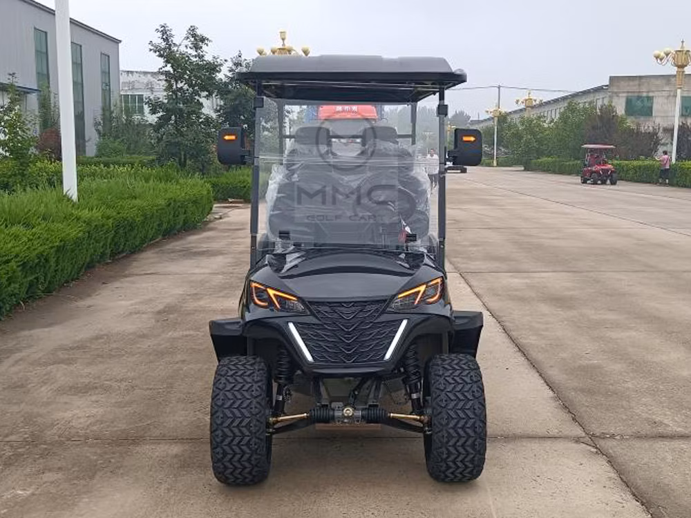 Custom Made New Model Comfortable Folding Golf Scooter 4 Seat Club Sightseeing Golf Car 48/60/72V off-Road Electric Golf Carts