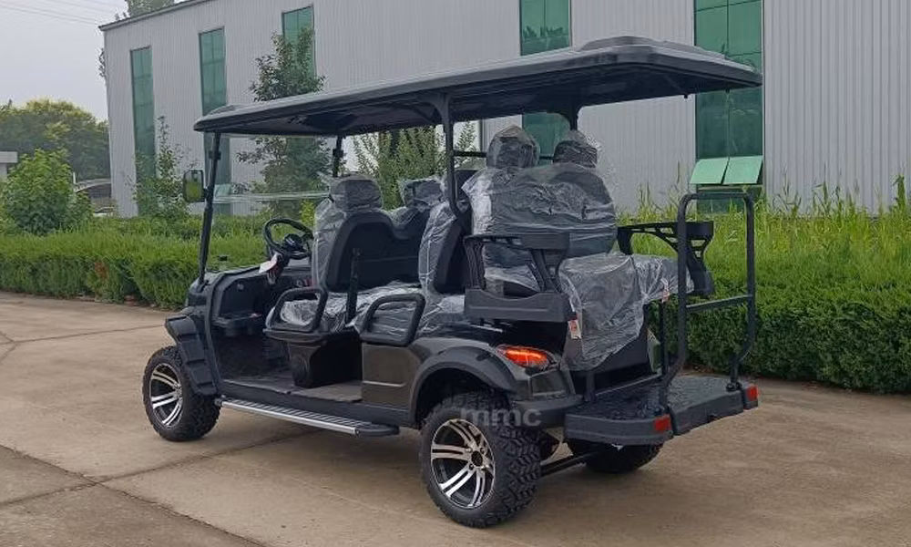 Custom Made New Model Comfortable Folding Golf Scooter 4 Seat Club Sightseeing Golf Car 48/60/72V off-Road Electric Golf Carts