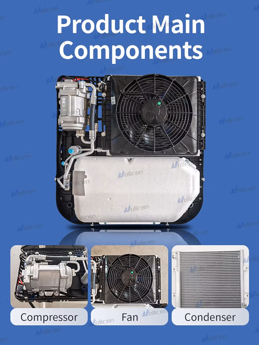 Cheap Factory Price Car Air Conditioning System Small RV Window Air Conditioner Personalized Aire Acondicionado Electrico PARA Autos