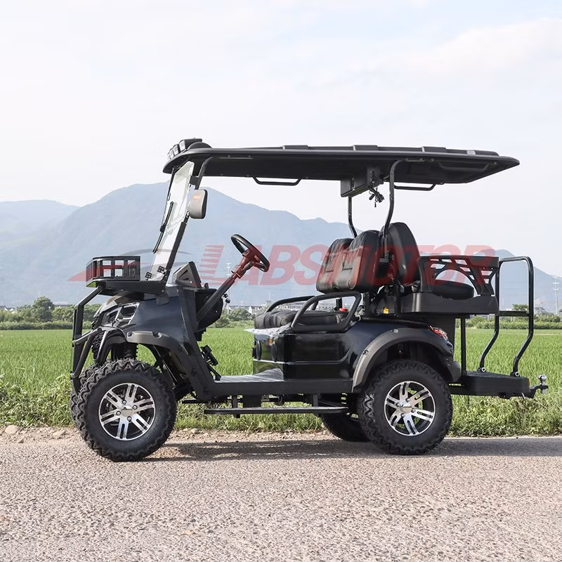 Affordable 4 Seater Street Legal 60V 72V Electric Golf Cart for Easy Transport