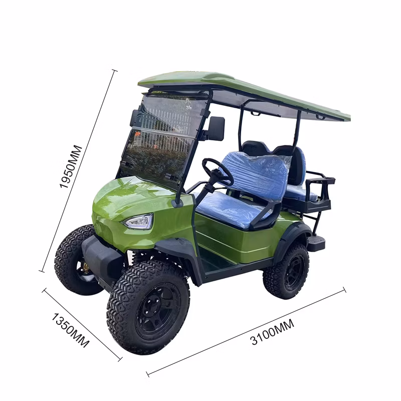 5kw/7.5kw AC Motor Single Seat Lsv Electric Golf Cart off Road 4 X 4