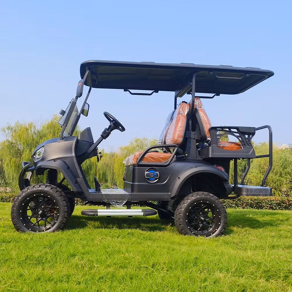 Brand New Design Factory Four Person Golf Cart 4X4 4 Seater 24km/H 48V 5km Electric Golf Cart