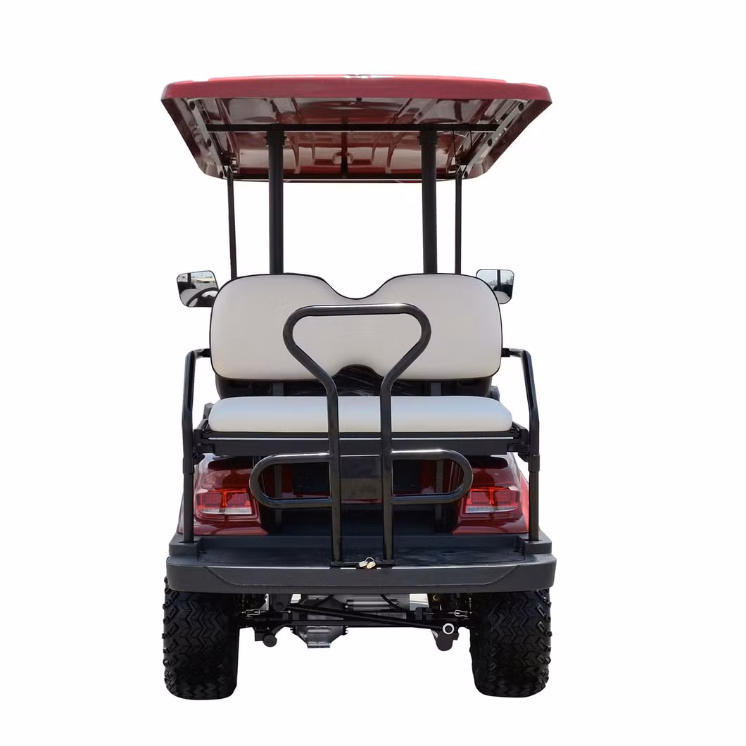25km/H Forward Speed 5.5m Braking Distance 4 Passengers Vehicle Golf Cart (LT-A617.2+2G)