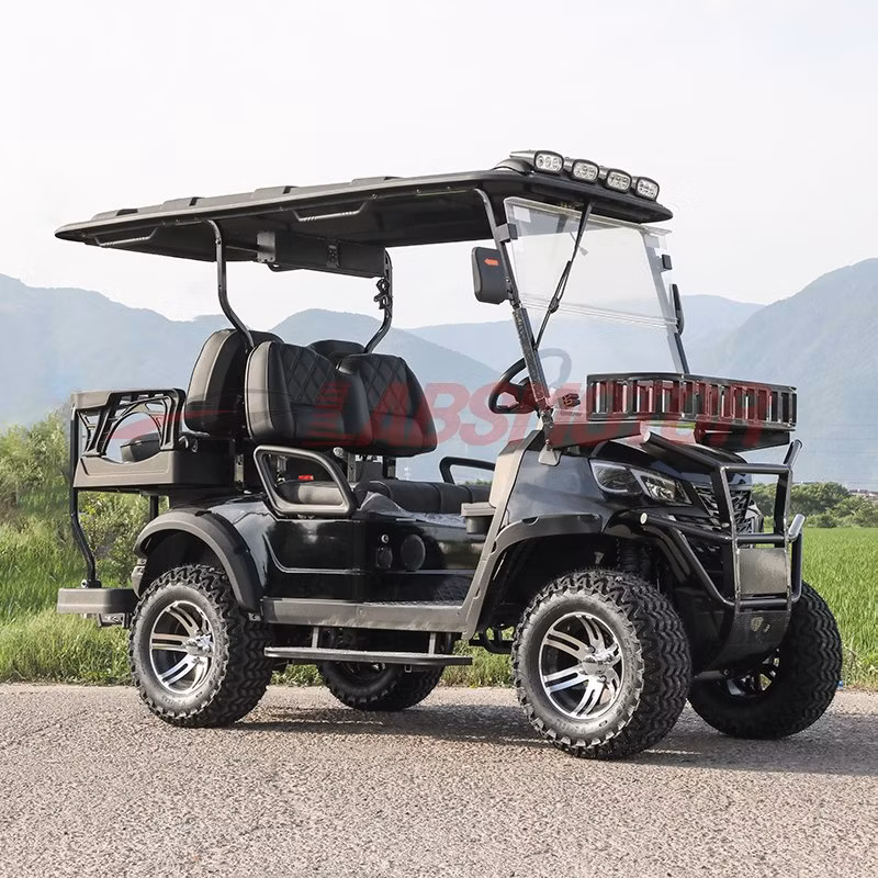 Affordable 4 Seater Street Legal 60V 72V Electric Golf Cart for Easy Transport
