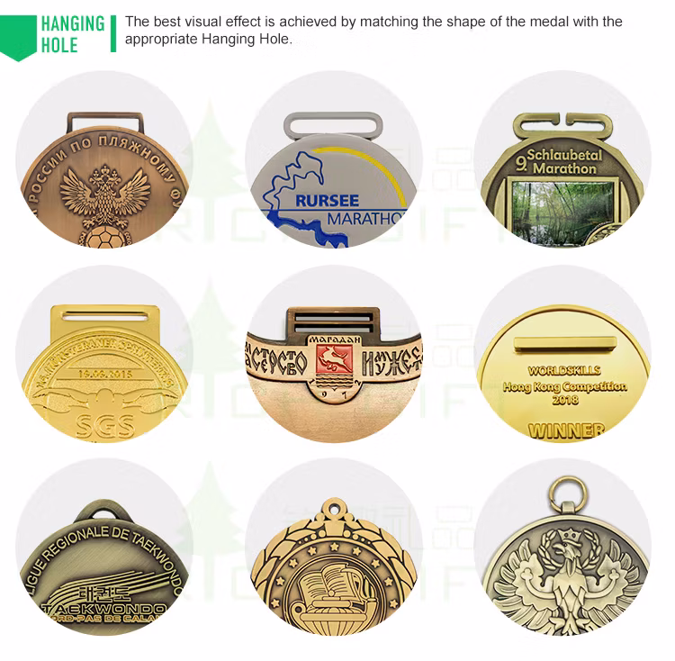 No Minimum Cheap Custom Souvenir Enamel 3D Logo Trophy Award Gold Metal Military Judo Football Soccer Run Race Triathlon Marathon Running Karate Sport Medal