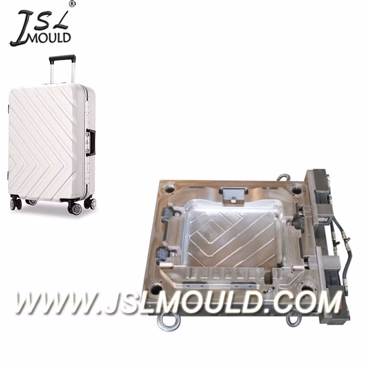 New Design Injection Hard PP Luggage Plastic Suitcase Mould