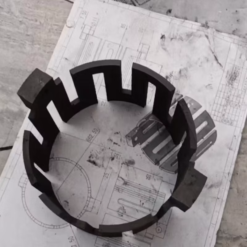 Graphite Heater Graphite Heating Zone in a Furnace Rapid Graphite Heating Element for Semiconductor Manufacturing Graphite Products