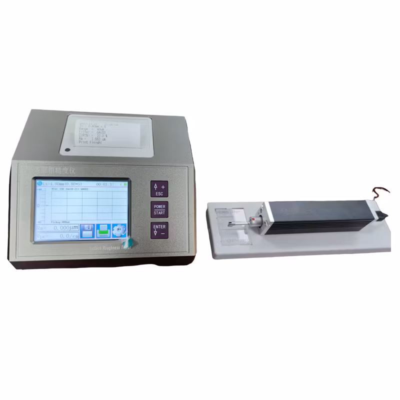 Surface Roughness Tester with Built-in Printer Measuring Instrument for Hard Surface Roughness ISO4287 ANSI B46.1 DIN4768 Jisb601