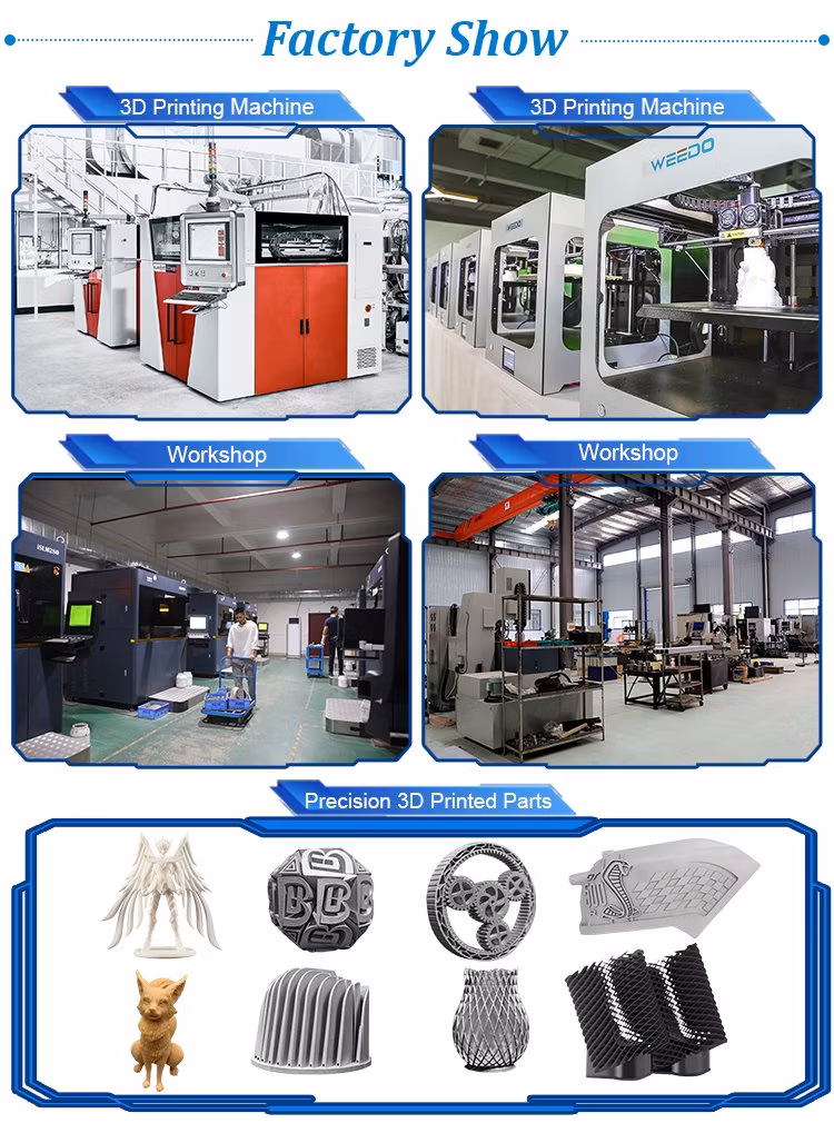 Customized 3D Printed Parts According to 3D Drawings