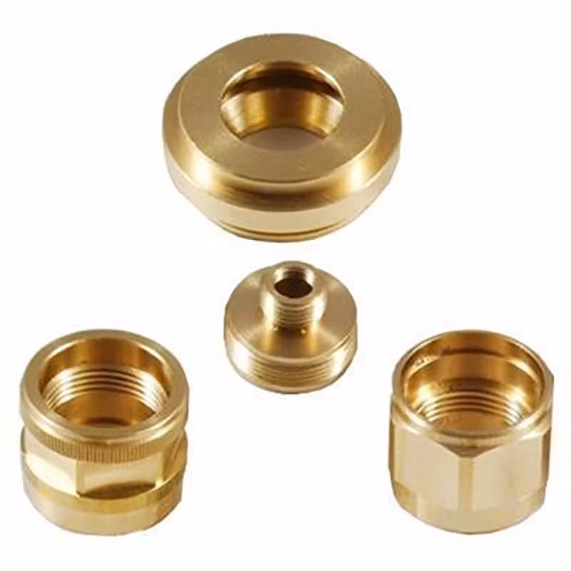 Custom Brass Decorative Cap Nuts for Non-Standard CNC Turning Milling Lathe Machining