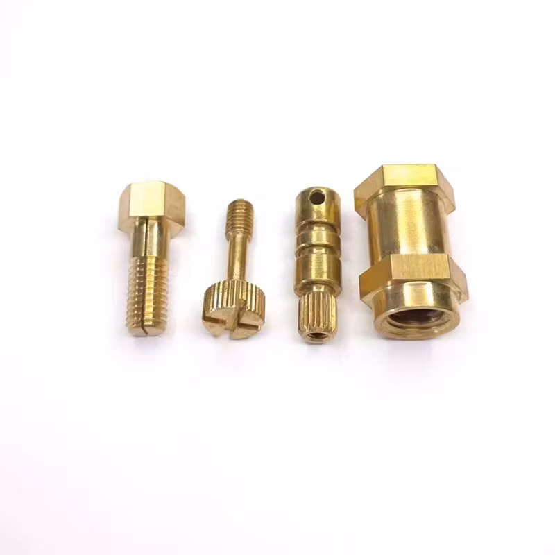 Custom Brass Decorative Cap Nuts for Non-Standard CNC Turning Milling Lathe Machining