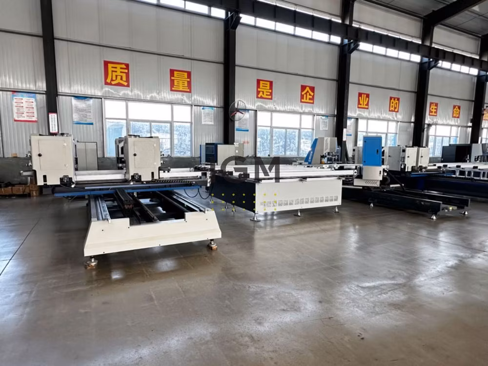Window Door Automatic CNC Four Head Seamless UPVC Window Welding Machine