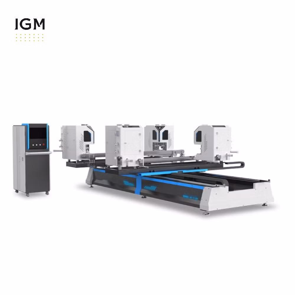 Window Door Automatic CNC Four Head Seamless UPVC Window Welding Machine