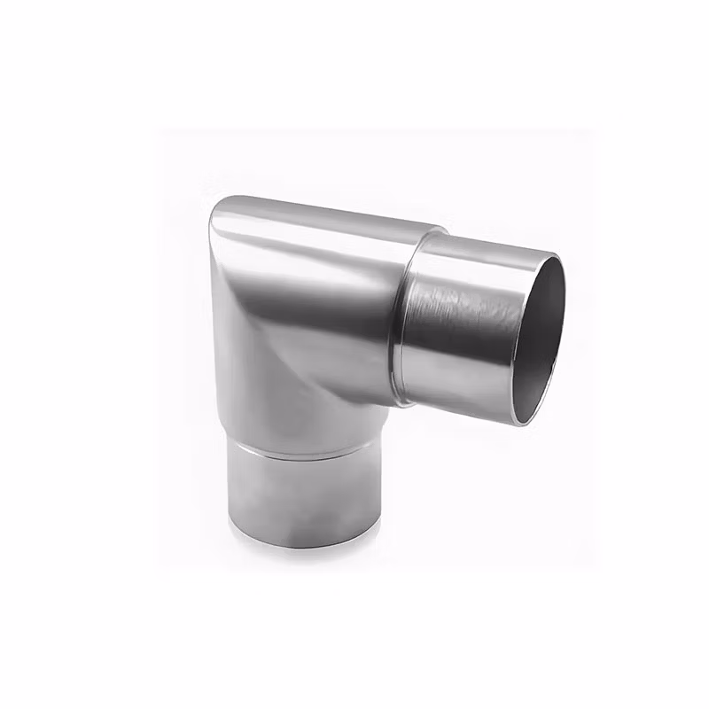 Made in China Price OEM Custom Precision Stainless Steel Handrail Welding Pipe Fittings Railing 3 Way Connector for Stair Parts