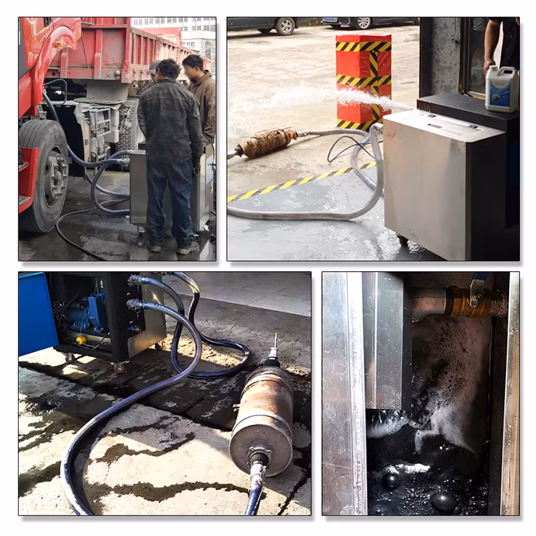 SCR Catalytic and DPF Diesel Particulate Filter Machine High Pressure Cleaner of Cleaning Machine to Energy Saving and Emission Reduction