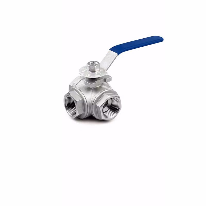 2 Piece Flange Ball Valve Disassembly Brass/Bronze Ss 304 Hydraulic Fittings