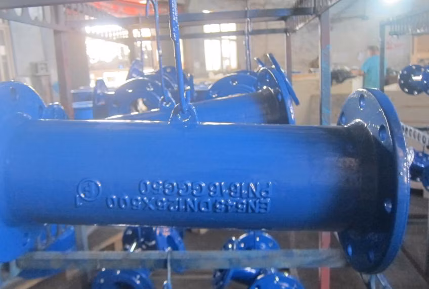 Any Size Ductile Cast Iron Pipe Fittings Flanged Water Pipe Fitting