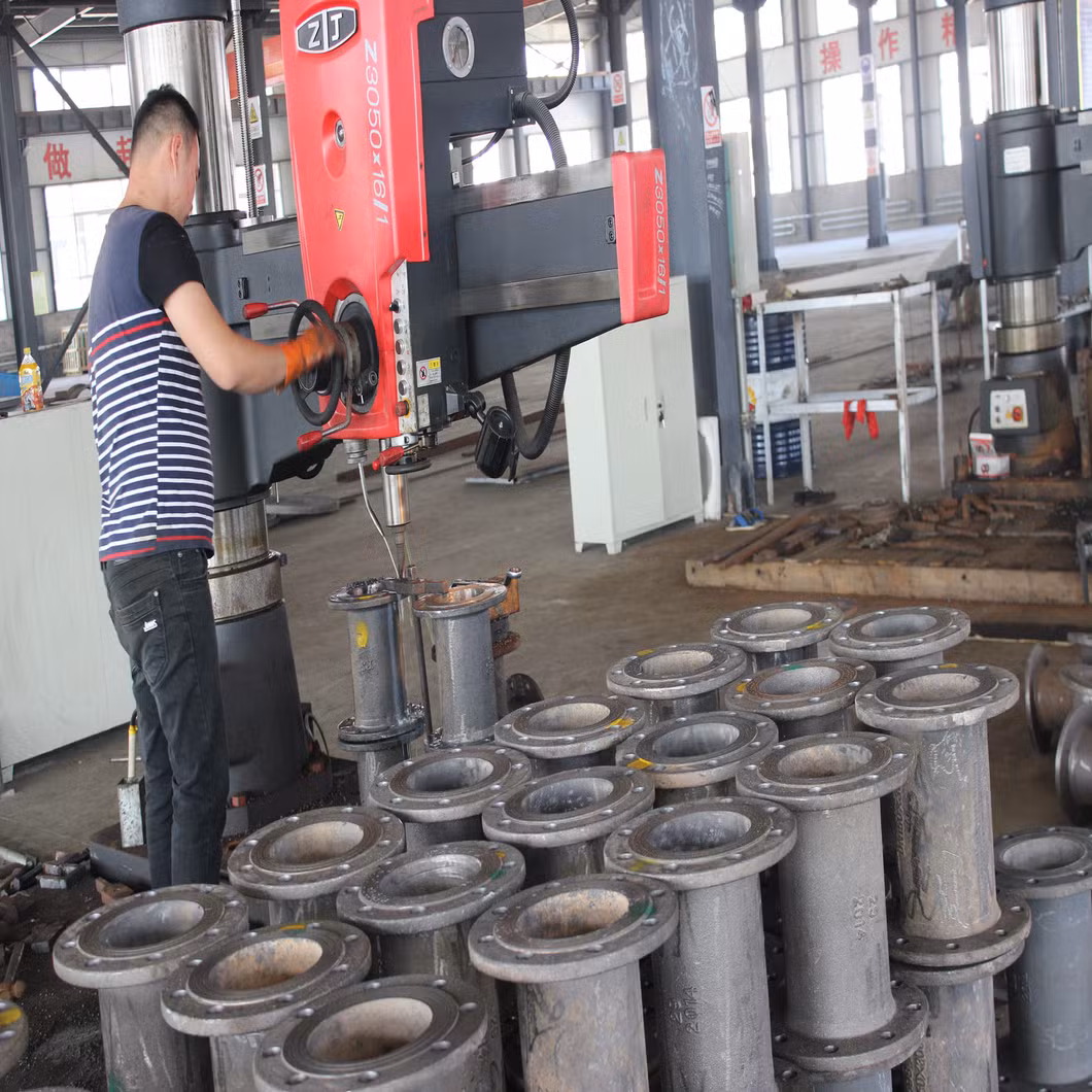 Any Size Ductile Cast Iron Pipe Fittings Flanged Water Pipe Fitting