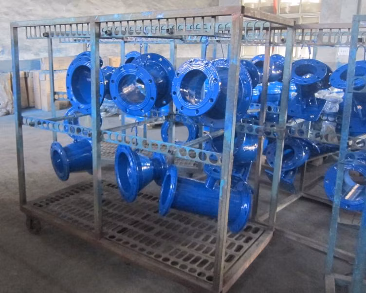 Any Size Ductile Cast Iron Pipe Fittings Flanged Water Pipe Fitting