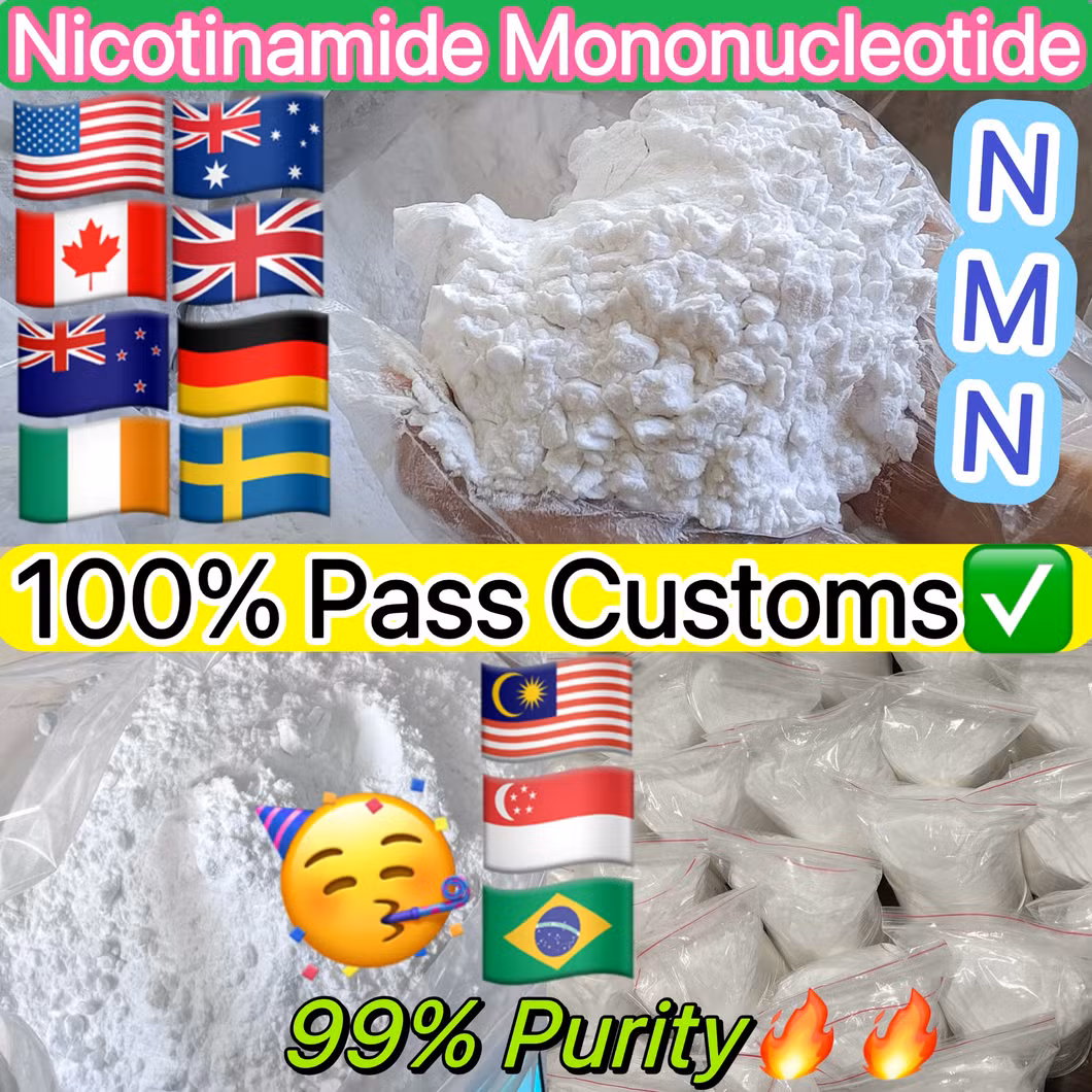 Anti-Aging Food Grade Supplements 99% Purity Beta Nicotinamide Mononucleotide (NMN) Raw Powder Supplier CAS 1094-61-7, 100% Safe Delivery