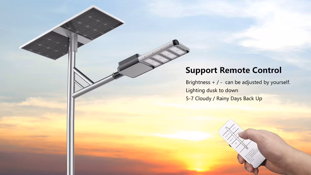 IP65 Waterproof Outdoor Road Streetlight 50W 100W 150W 200W ABS Solar Power Solar Street Lamp All in One Integrated Motion Sensor Solar LED Street Light