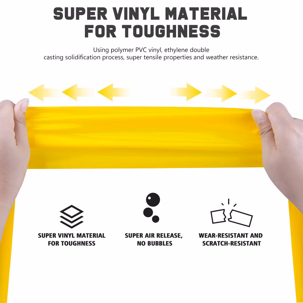 Best-Selling Pet Laser White Paint Protective Film Self-Healing Body Color Change Sticker