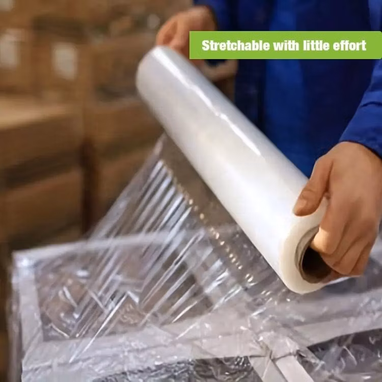 PE Stretch Film Supplier Laminating Cling Industrial LLDPE Cast Release Mylar Heat Metalized