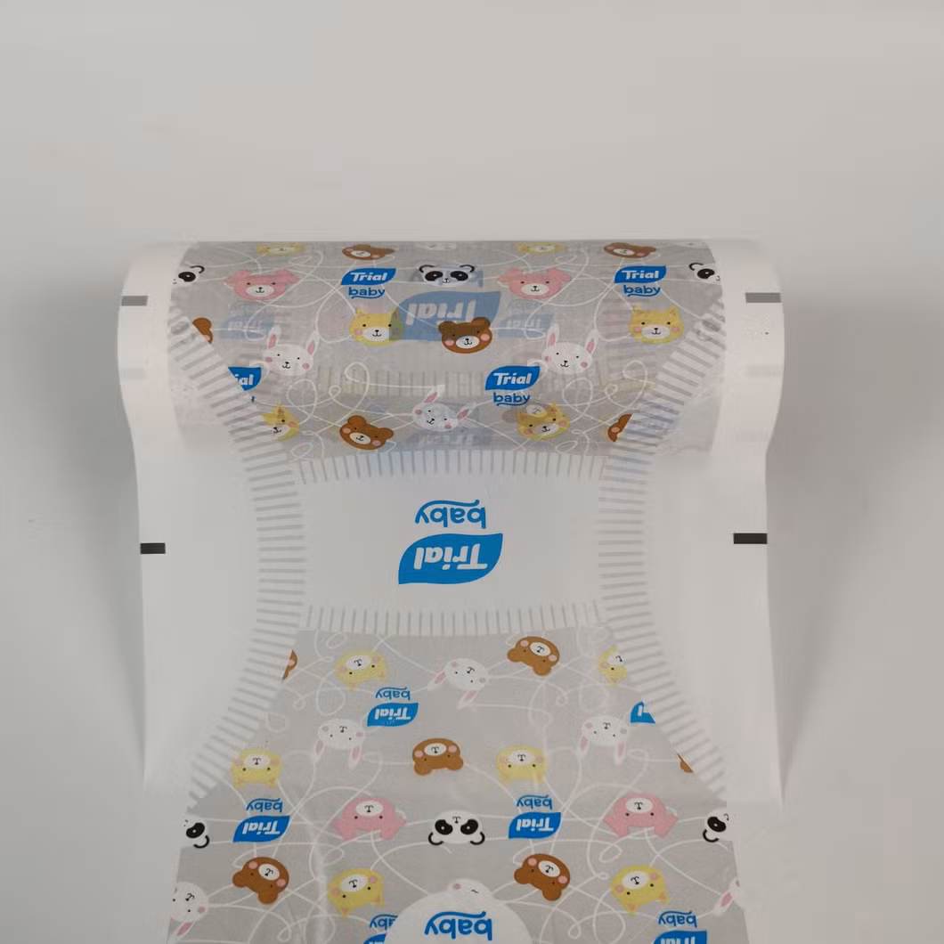 PVC Film PE Backsheet for Sanitary Pads Raw Material