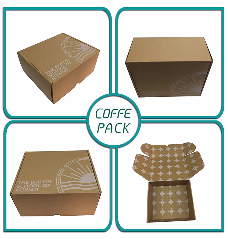 Custom Corrugated Paper Printing with Logo for Packaging