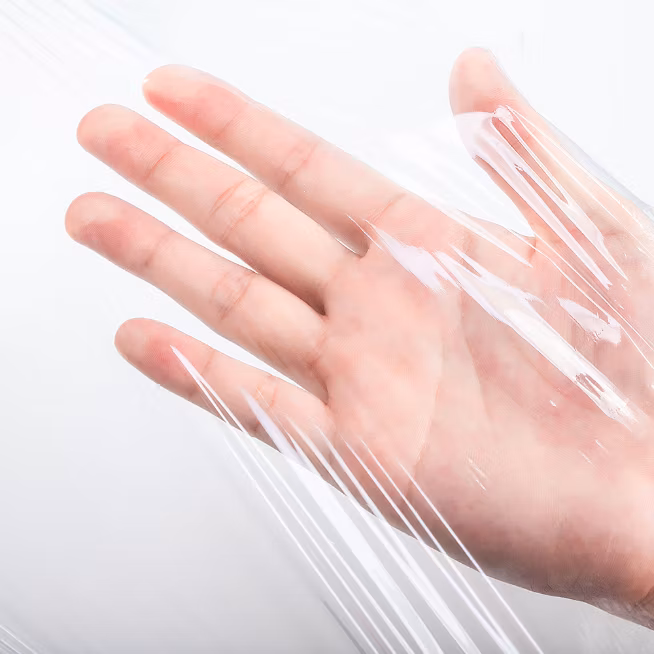 Food Grade Plastic 100% Biodegradable/Compostable Packaging Fresh Meat Fruit Wrap PLA Cling Film