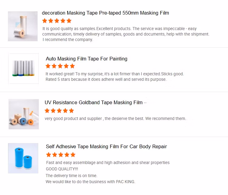 Plastic Film for Packaging Masking Can Breathable Plastic Masking Film